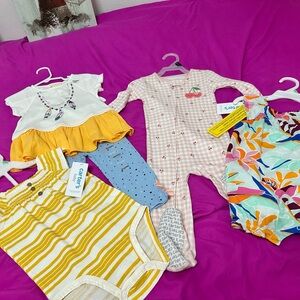 5 pieces girl clothes NWTs